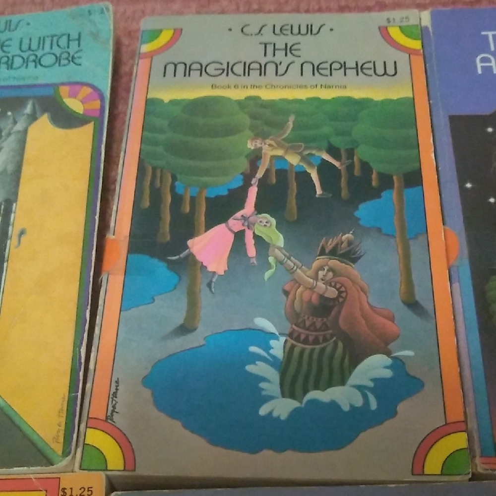The Lion The Witch & The Wardrobe Book Set Vintage! - Picture 5 of 10